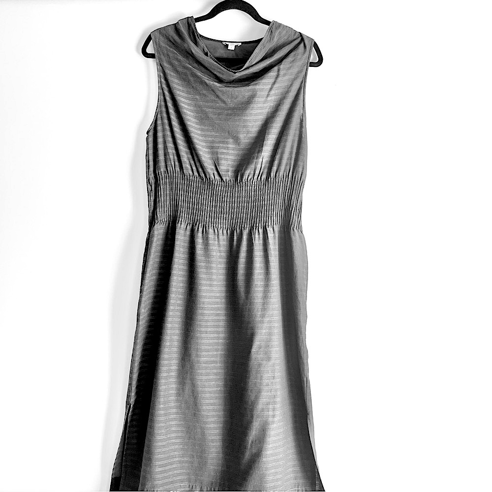 James Perse Gray Sleeveless Midi Dress (Size 2 = Medium)